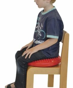 Gymnic Disc O Sit Inflatable Junior Seat Cushion, 12 Inches, Red -Accusplit Shop 004828 R ecommfullsize