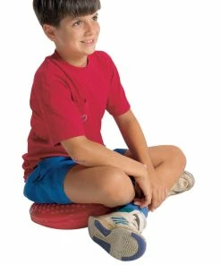 Gymnic Disc O Sit Inflatable Junior Seat Cushion, 12 Inches, Red -Accusplit Shop 004828 ecommfullsize
