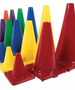 Poly Enterprises 18 Inch Classic Game Cones , Set Of 6