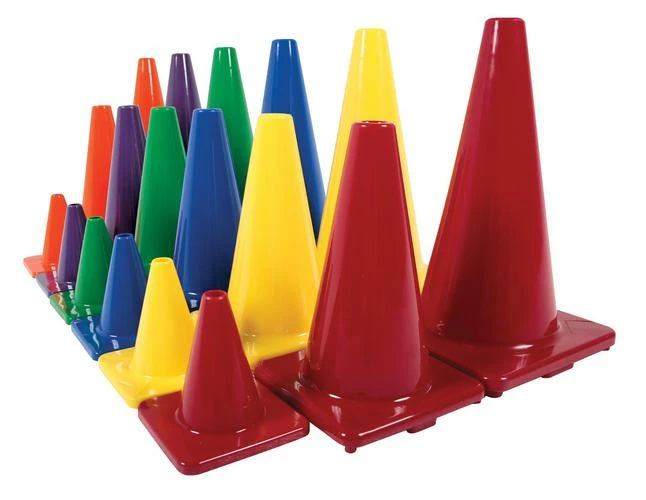 Poly Enterprises 6 Inch Classic Game Cones , Set Of 6 3 Poly Enterprises 6 Inch Classic Game Cones , Set Of 6