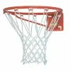 Sportime No-Whip Nylon Basketball Nets, Pack Of 2, White