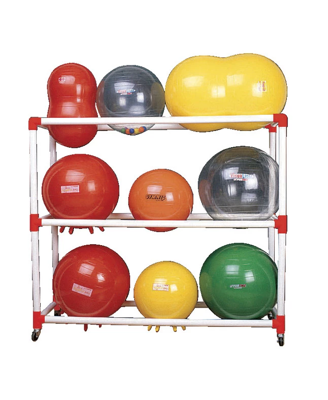 Duracart Exercise Ball Cart, Holds Up To 9 Exercise Balls 3 Duracart Exercise Ball Cart, Holds Up To 9 Exercise Balls
