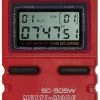 Robic SC-505W Multi-Mode Chronograph Stopwatch, 12 Lap Memory, Red -Accusplit Shop 016336 ecommfullsize