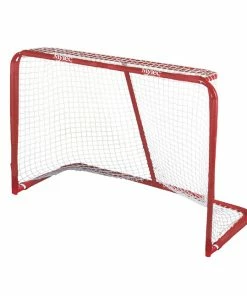 Mylec Official Pro Steel Floor Hockey Goal, 78 X 48 X 33 Inches, Red