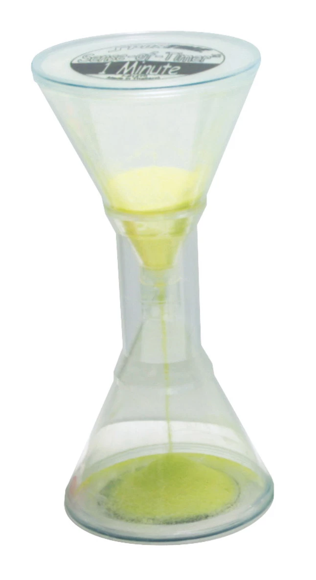 Sportime Sense-Of-Timer, 9-3/4 Inches, Yellow Sand, 1 Minute 3 Sportime Sense-Of-Timer, 9-3/4 Inches, Yellow Sand, 1 Minute