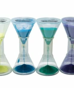 Sportime Sense-Of-Timers, 9-3/4 Inches, Assorted Colors And Times, Set Of 6
