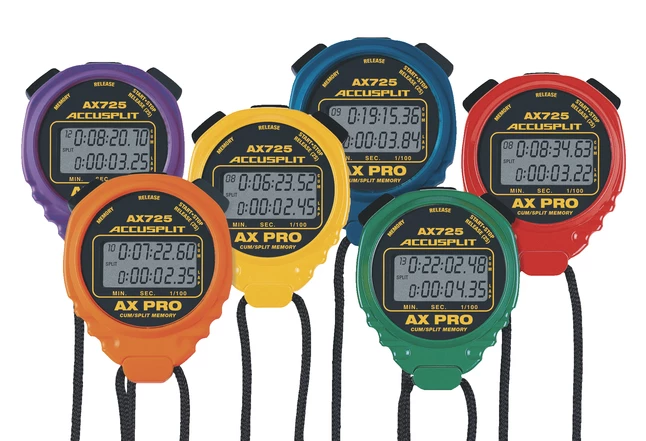 Accusplit AX725 Series Stopwatches, Set Of 6 3 Accusplit AX725 Series Stopwatches, Set Of 6