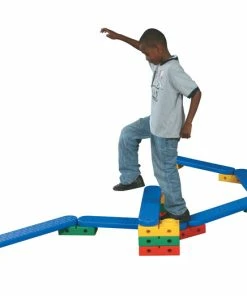 Kiddies Paradise Abilitations On-The-Move Climbing And Balancing System Set With Storage Bag, Set Of 24
