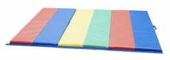 Childrens Factory Children's Factory Feather Lite Multiple Color Folding Mat, 4 X 6 Feet, 1-1/2 Inches