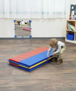 Childrens Factory Children's Factory Feather Lite Multiple Color Folding Mat, 4 X 6 Feet, 1-1/2 Inches 11 Childrens Factory Children's Factory Feather Lite Multiple Color Folding Mat, 4 X 6 Feet, 1-1/2 Inches -Accusplit Shop 1359991 E ecommfullsize