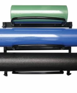 Aeromat Exercise Foam Roller Rack, 20 In H X 10 In W X 24 In L, (3) Foam Rollers
