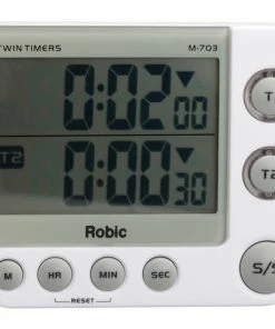 Robic M-703 Twin Timers Countdown Stopwatch