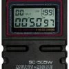 Robic SC-505W Multi-Mode Chronograph Stopwatch, 12 Lap Memory, Black