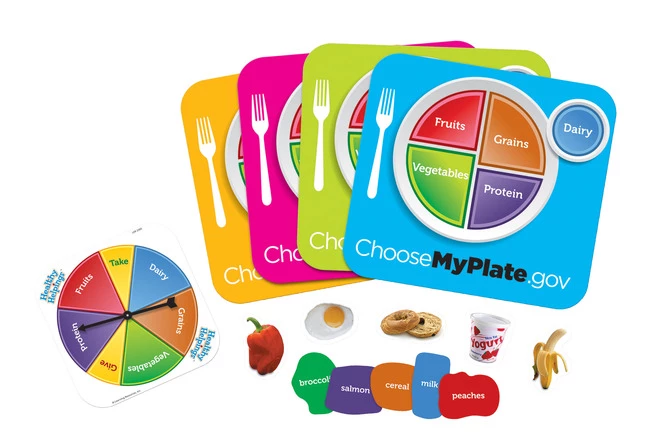 Learning Resources Healthy Helpings MyPlate Game, Set Of 55 3 Learning Resources Healthy Helpings MyPlate Game, Set Of 55