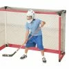 Sportime ProGoal Multi-Purpose Hockey Goal, 72 X 48 X 24 Inches, White Nylon Net