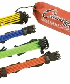 Champion Sports Champion 4 Meter Agility Ladder, 13 Feet X 16 Inches, Set Of 4