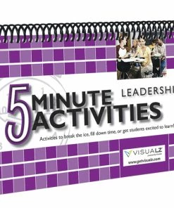 Visualz 5 Minute Leadership Activities Book, Spiral Bound