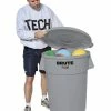 Rubbermaid Commercial Rubbermaid Brute Storage Container, 44 Gallon, Round, Plastic, Gray 2 Rubbermaid Commercial Rubbermaid Brute Storage Container, 44 Gallon, Round, Plastic, Gray -Accusplit Shop 1459306 ecommfullsize