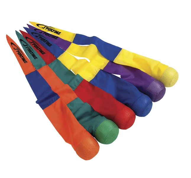 Sportime Catch Tail Foam Balls, 36 Inches, Assorted Colors, Set Of 6 4 Sportime Catch Tail Foam Balls, 36 Inches, Assorted Colors, Set Of 6 - Image 2