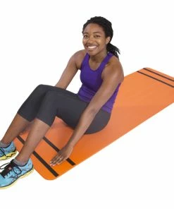 Sportime Curl Up Yoga Mats, 6 X 2 Feet, Assorted Colors, Set Of 6 -Accusplit Shop 1478720 PA ecommfullsize