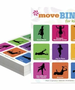 Visualz Move Bingo Game For Kids
