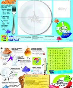 Visualz 1 Great Plate Handouts, 11 X 17 Inches, 2-Sided, 50 Sheets