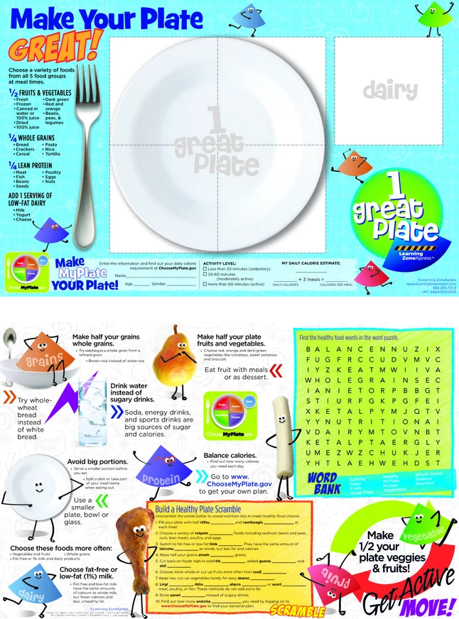 Visualz 1 Great Plate Handouts, 11 X 17 Inches, 2-Sided, 50 Sheets 3 Visualz 1 Great Plate Handouts, 11 X 17 Inches, 2-Sided, 50 Sheets