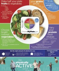 Visualz Active My Plate Poster, 18 L X 24 W In