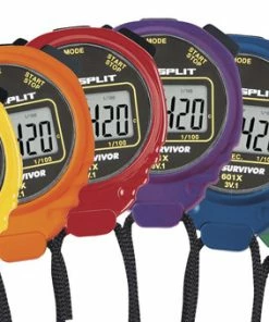 Accusplit A601XBK Pro Survivor Stop Watch Set, Assorted, Set Of 7