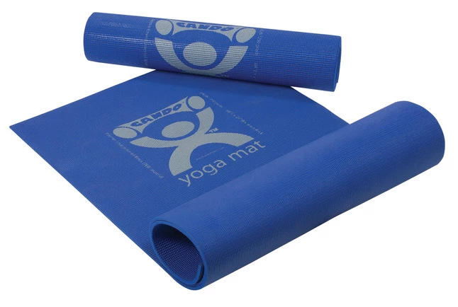 CanDo Yoga Mat, 68 X 24 X 1/4 Inches, Blue 3 CanDo Yoga Mat, 68 X 24 X 1/4 Inches, Blue