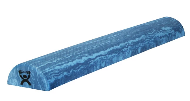 CanDo Half Round Foam Roller, 6 X 36 Inches, Blue Marble 3 CanDo Half Round Foam Roller, 6 X 36 Inches, Blue Marble