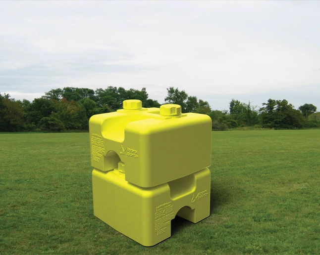 Jaypro Nova Goal Soccer Goal Anchor Weight, 8-1/2 X 12 Inches, Yellow 4 Jaypro Nova Goal Soccer Goal Anchor Weight, 8-1/2 X 12 Inches, Yellow - Image 2