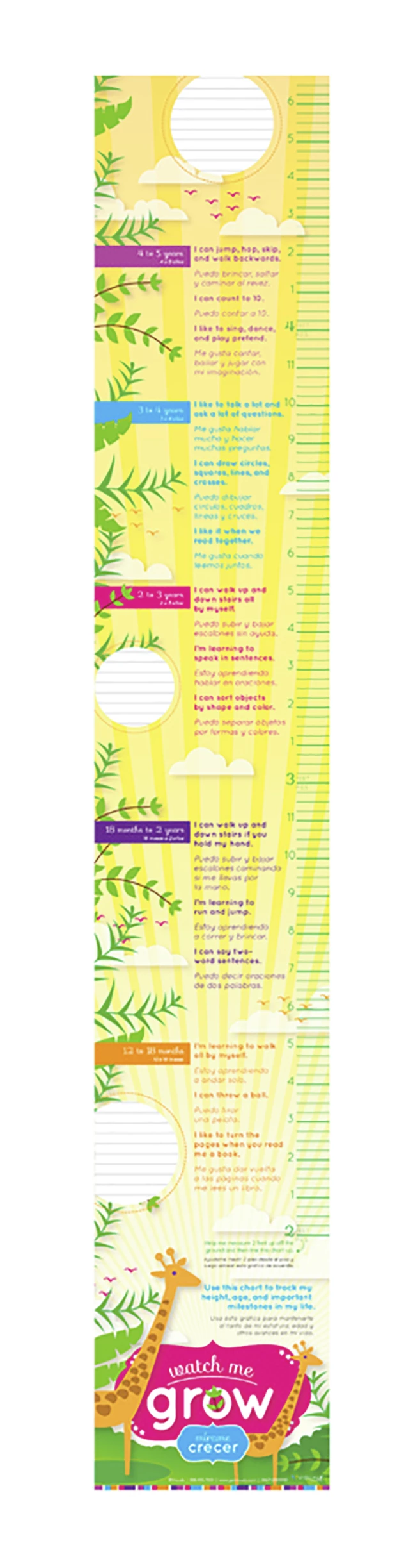 Visualz Watch Me Grow Growth Chart 5 Visualz Watch Me Grow Growth Chart - Image 3