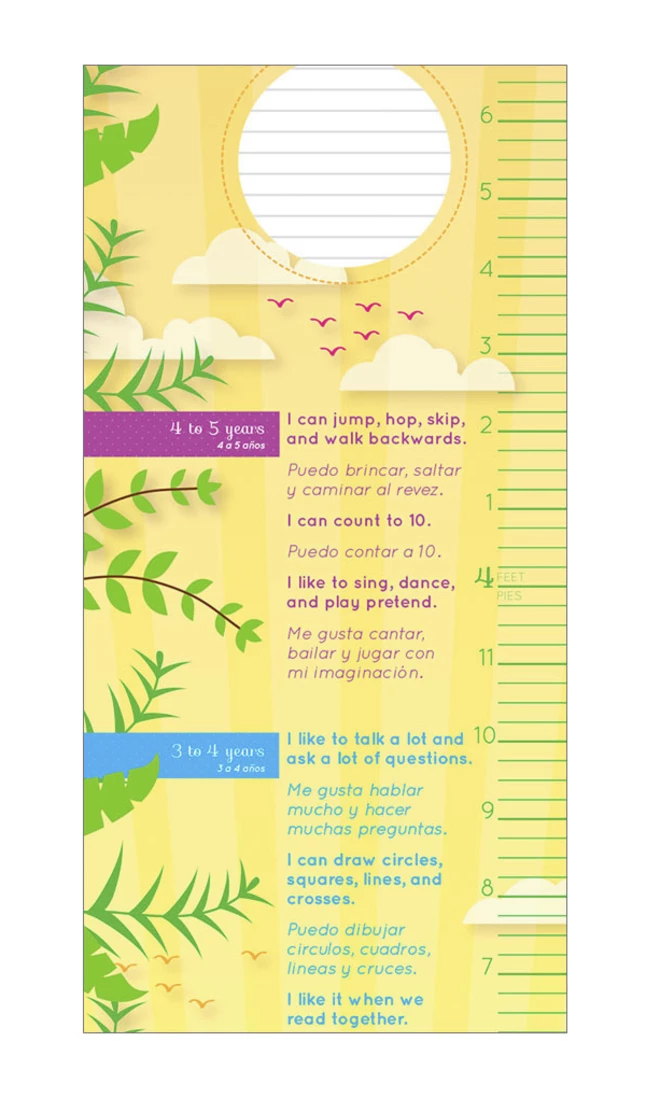 Visualz Watch Me Grow Growth Chart 6 Visualz Watch Me Grow Growth Chart - Image 4