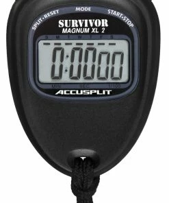Accusplit Survivor 2 Series Stopwatch, Black