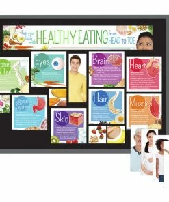 Visualz Kids Healthy Head To Toe Bulletin Board Kit