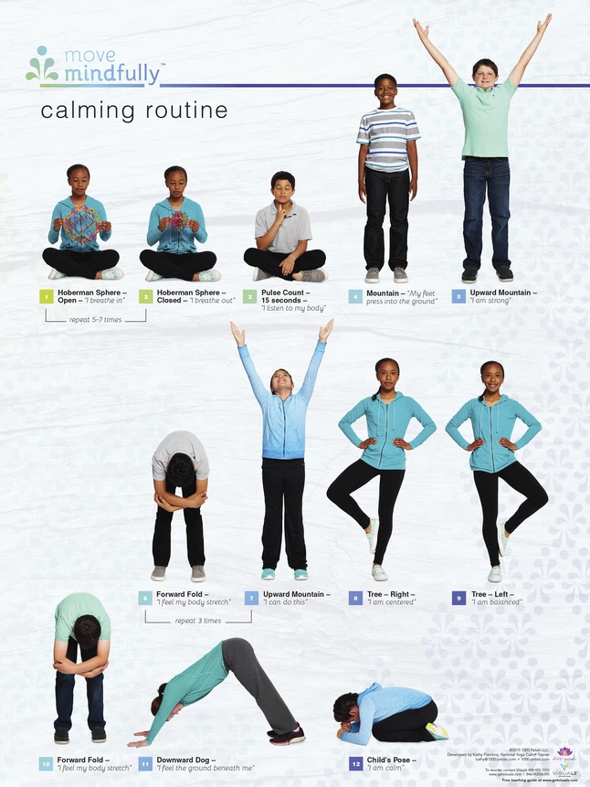 Visualz Move Mindfully Poster Set 7 Visualz Move Mindfully Poster Set - Image 5