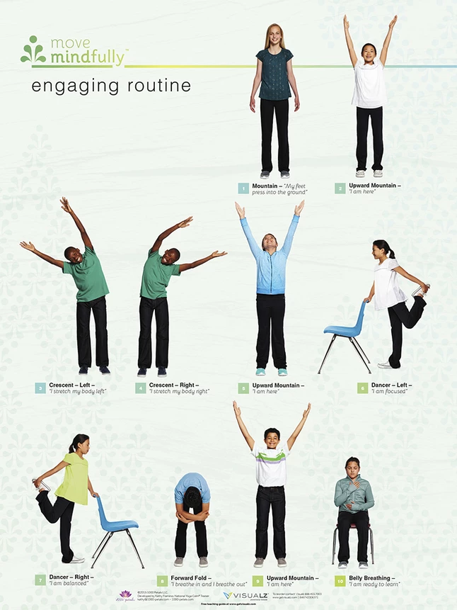 Visualz Move Mindfully Poster Set 6 Visualz Move Mindfully Poster Set - Image 4