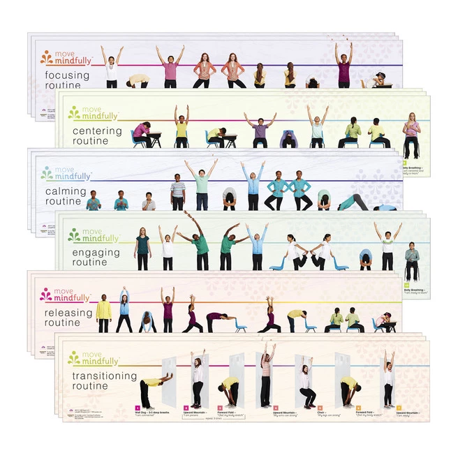 Visualz Move Mindfully Yoga Sequence Card Set 3 Visualz Move Mindfully Yoga Sequence Card Set