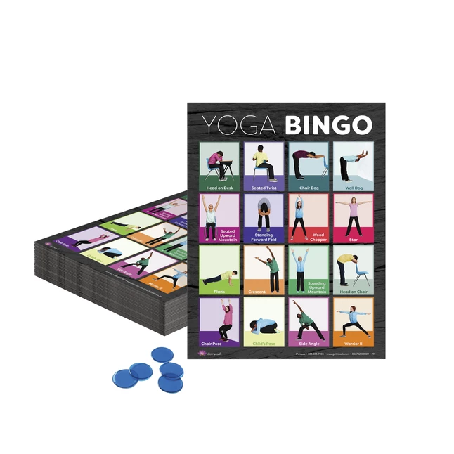 Visualz Yoga Bingo Cards 4 Visualz Yoga Bingo Cards - Image 2