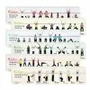 Visualz Move Mindfully Yoga Sequence Card Set, 6 Titles, 60 Cards