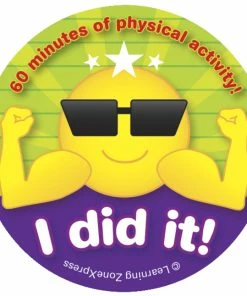Visualz I Did It Physical Activity Stickers, 4 Designs, Roll Of 200 9 Visualz I Did It Physical Activity Stickers, 4 Designs, Roll Of 200 -Accusplit Shop 1595325 C ecommfullsize