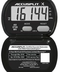ACCUSPLIT AX2720MV Activity Tracker Pedometer