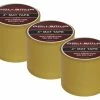 Dollamur Clear Mat Tape, 4 Inches X 84 Feet, Pack Of 3