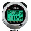 Robic Silver 60 Stopwatch, Silver