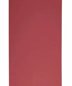 Aeromat Elite Workout Mat With Eyelet, 20 X 48 Inches, 1/2 Inch Thick, Red, Phthalate Free