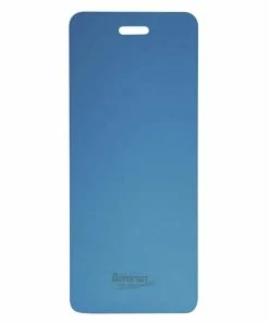 Aeromat Elite Workout Mat With Handle, 20 X 48 Inches, 1/2 Inch Thick, Blue, Phthalate Free