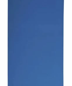 Aeromat Elite Workout Mat With Eyelet, 20 X 48 Inches, 1/2 Inch Thick, Blue, Phthalate Free