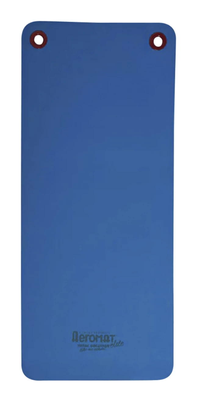 Aeromat Elite Workout Mat With Eyelet, 20 X 48 Inches, 1/2 Inch Thick, Blue, Phthalate Free 3 Aeromat Elite Workout Mat With Eyelet, 20 X 48 Inches, 1/2 Inch Thick, Blue, Phthalate Free