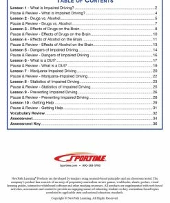 Sportime Impaired Driving Student Guide 8 Sportime Impaired Driving Student Guide -Accusplit Shop 2092237 B ecommfullsize